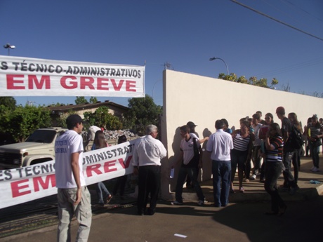 Greve dos servidores técnico-administrativos da Ufpi