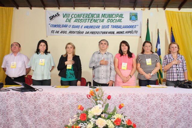 VIII Conferência de Assistência Social de Monsenhor Hipólito