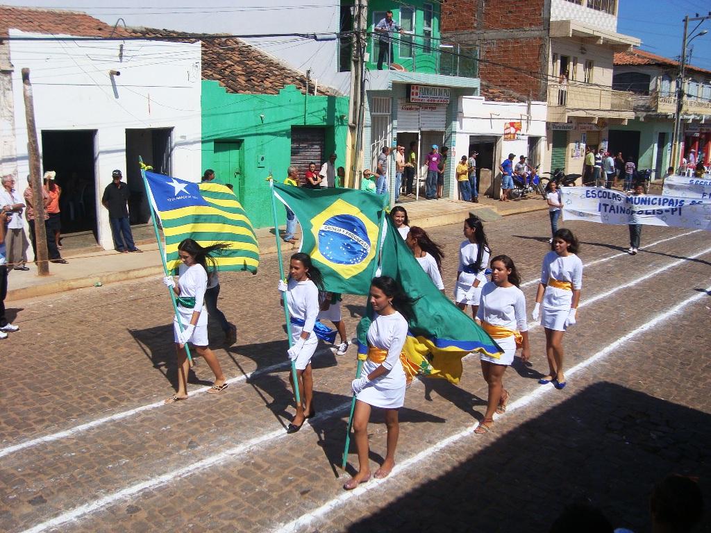Desfile Cívico em Itainópolis