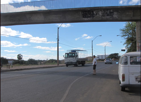 BR 316 em Picos - Foto: Chico SIlva