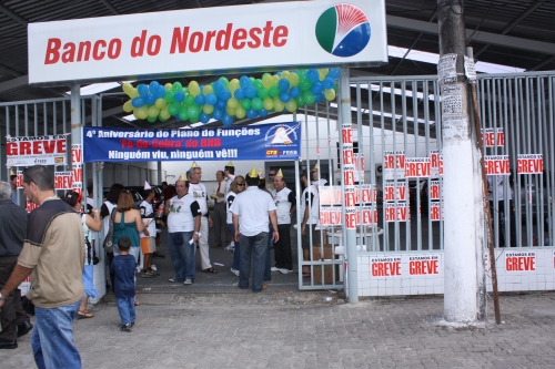 Banco do Nordeste em greve