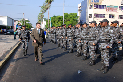 Governador lança Unidades de Força Tática no interior do Estado