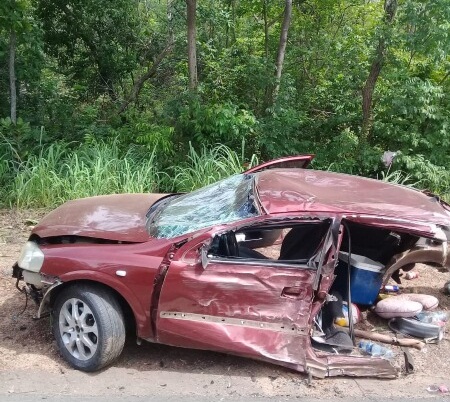 Acidente aconteceu no município de Barreiras/BA