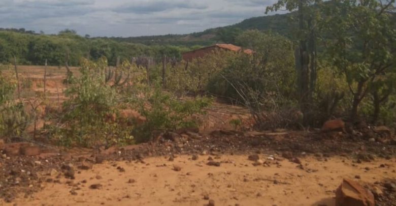 Suspeito estava escondido local de difícil acesso na zona rural de Simplício Mendes, no Sul do Piauí — Foto: Divulgação/PM