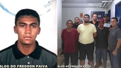 Fábio Luiz da Silva (esquerda), nesta foto mais jovem, teve os órgãos genitais e a cabeça arrancados pelo próprio sobrinho