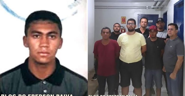 Fábio Luiz da Silva (esquerda), nesta foto mais jovem, teve os órgãos genitais e a cabeça arrancados pelo próprio sobrinho