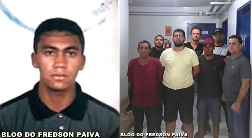 Fábio Luiz da Silva (esquerda), nesta foto mais jovem, teve os órgãos genitais e a cabeça arrancados pelo próprio sobrinho