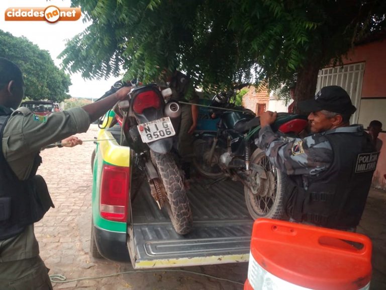 Motos são apreendidas na ‘Operação Pente Fino’ em Patos do Piauí
