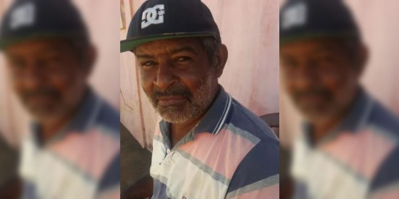 Luís Pereira de Carvalho, de 48 anos, residente na comunidade São Domingos, zona rural de Isaías Coelho