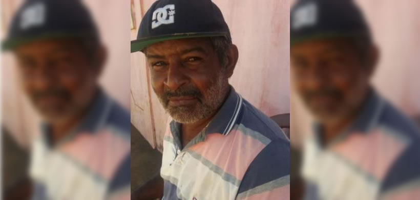 Luís Pereira de Carvalho, de 48 anos, residente na comunidade São Domingos, zona rural de Isaías Coelho