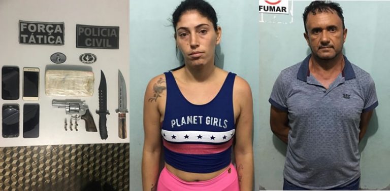 Operação apreende grande quantidade de droga e armas de fogo na Br 407