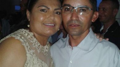 Francimar Bento e esposo