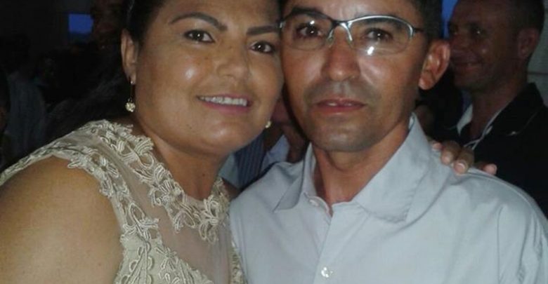 Francimar Bento e esposo