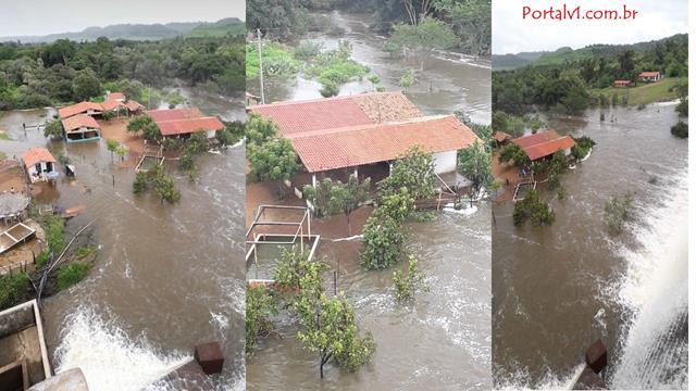 barragem de Mesa Pedra, em Valença do Piauí.