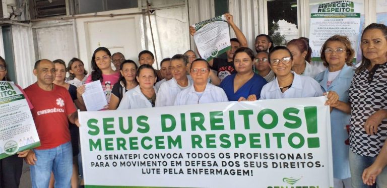 Técnicos e enfermeiros aprovam greve por tempo indeterminado em hospitais estaduais