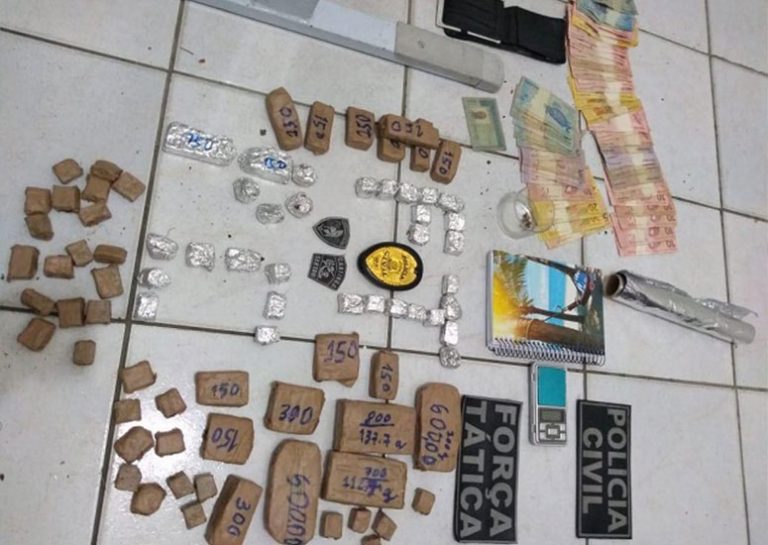 Fronteiras: Suspeito de tráfico é preso com 1kg de maconha