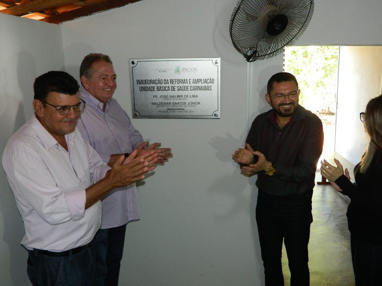 Prefeitura inaugura três UBS em comunidades rurais de Picos