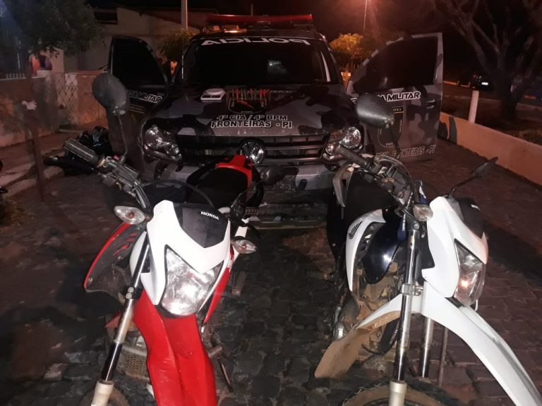 Polícia apreende arma, munições e motocicletas roubadas na zona rural de Monsenhor Hipólito