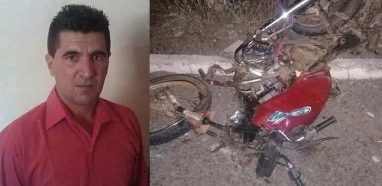 Acidente entre caminhão e motocicleta mata homem na BR 407 em Acauã