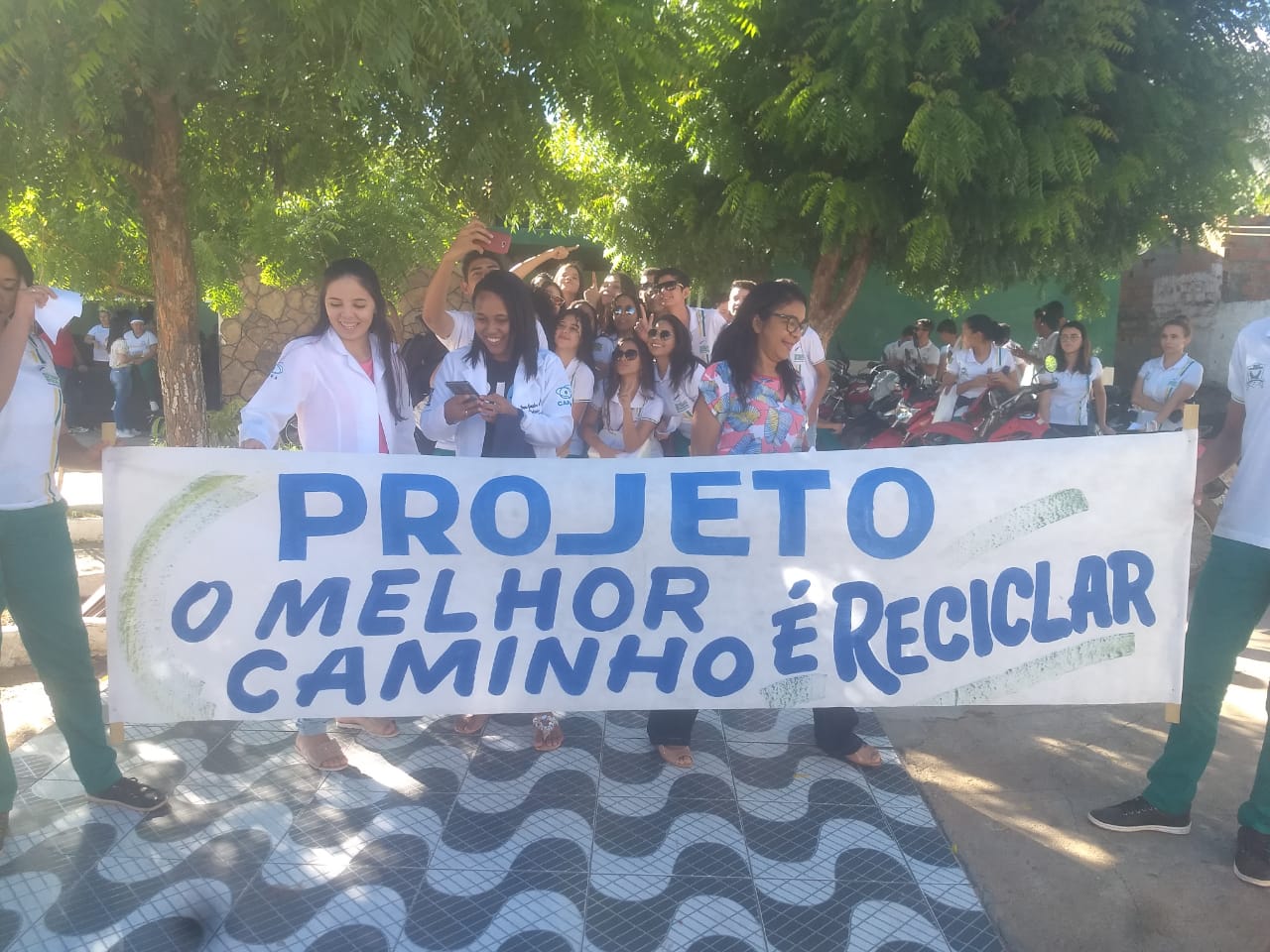 Escola CETI Mário Martins realiza projeto sobre reciclagem