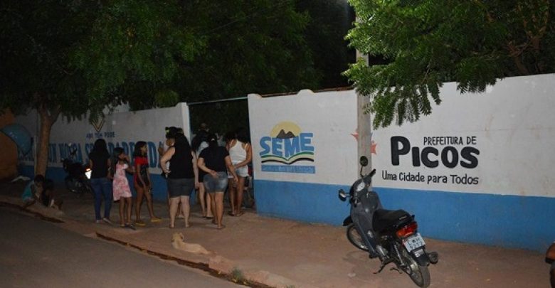 Escola Municipal Nossa Senhora Aparecida, localizada no bairro Morro da AABB.