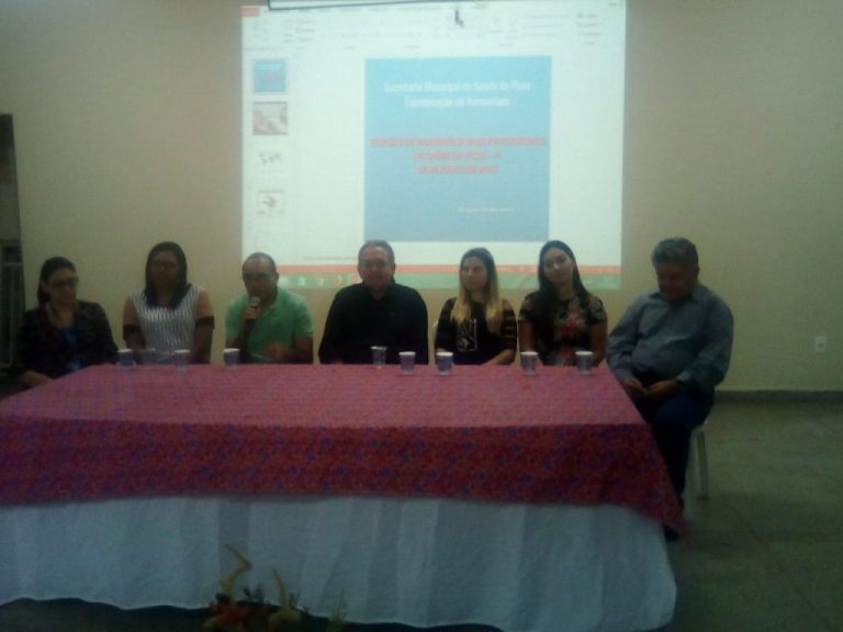 SMS realiza capacitação sobre hanseníase para Profissionais da saúde