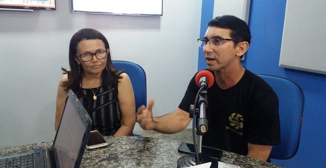 Os sócios da empresa, Maria Auzeni Santos e José dos Santos Castro