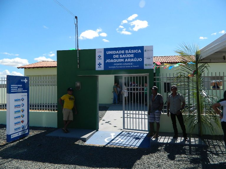 Padre Walmir e Dr. Júnior Santos inauguram UBS no povoado Morro Grande