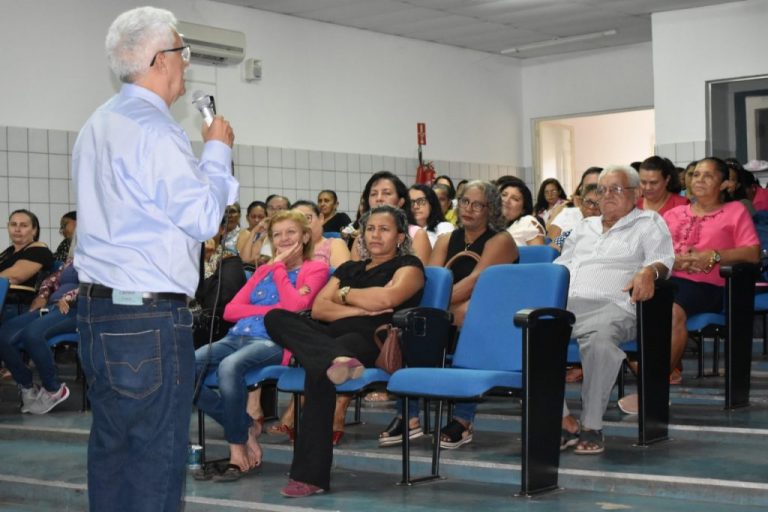 Saúde realiza palestra motivacional para Agentes Comunitários de Saúde