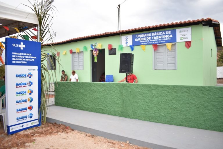 Povoado Tabatinga recebe nova Unidade Básica de Saúde