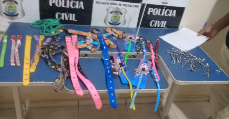 Itens furtados no Pet Shop em Picos