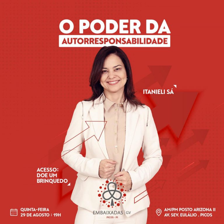 Picos: Embaixada Geração Valor fará palestra hoje (29) na Conveniência am/pm