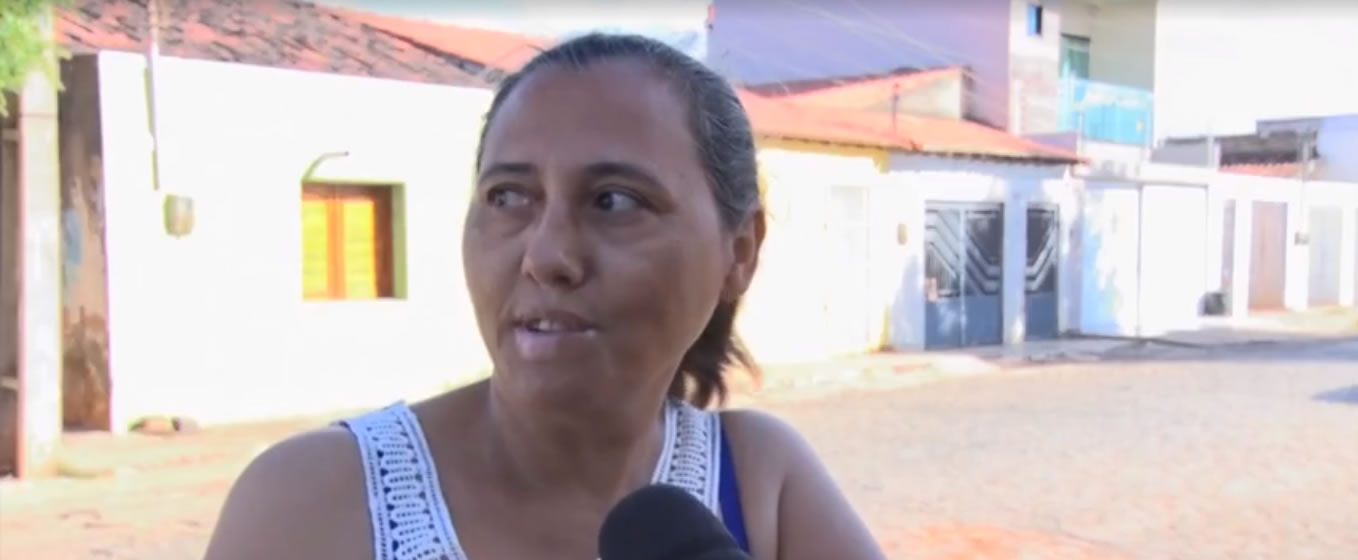 Adaisa Coutinho, moradora do bairro - Foto: Sávio Magalhães - TV Clube