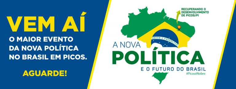 Picos sediará evento sobre a nova política do Brasil