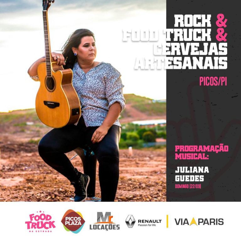 Última noite do “Food Truck Festival” tem show com Juliana Guedes