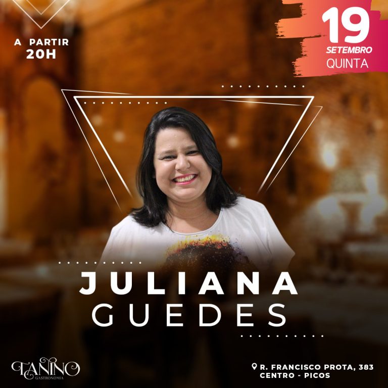 Hoje tem Juliana Guedes, pratos em dobro e caipiroscas liberadas no Tanino Gastronomia