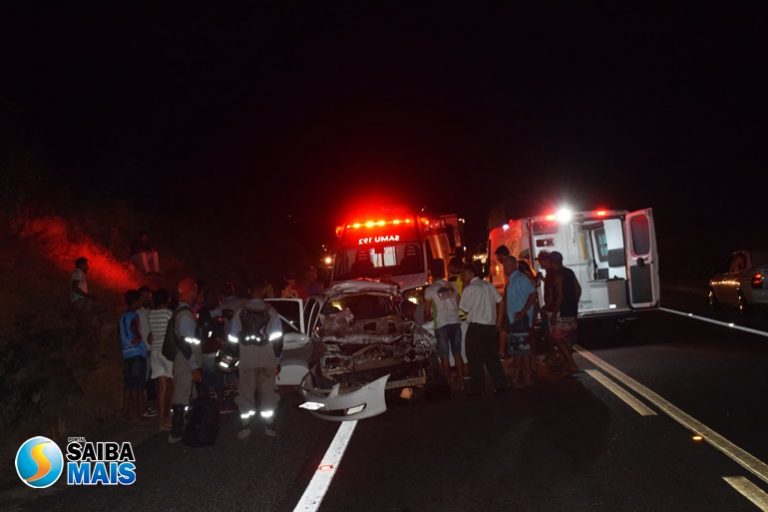Sobe para quatro número de mortos em acidente na BR 407