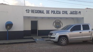 Delegacia Regional de Jaicós, Sul do Piauí. — Foto: Divulgação/Polícia Civil