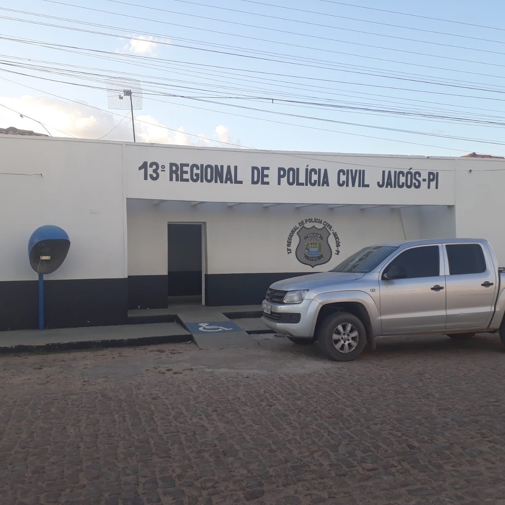 Delegacia Regional de Jaicós, Sul do Piauí. — Foto: Divulgação/Polícia Civil