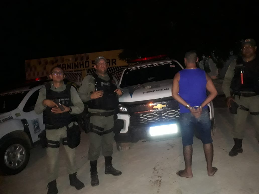 Homem é preso em Francisco Macedo acusado de tentativa de homicídio em Vila Nova do Piauí