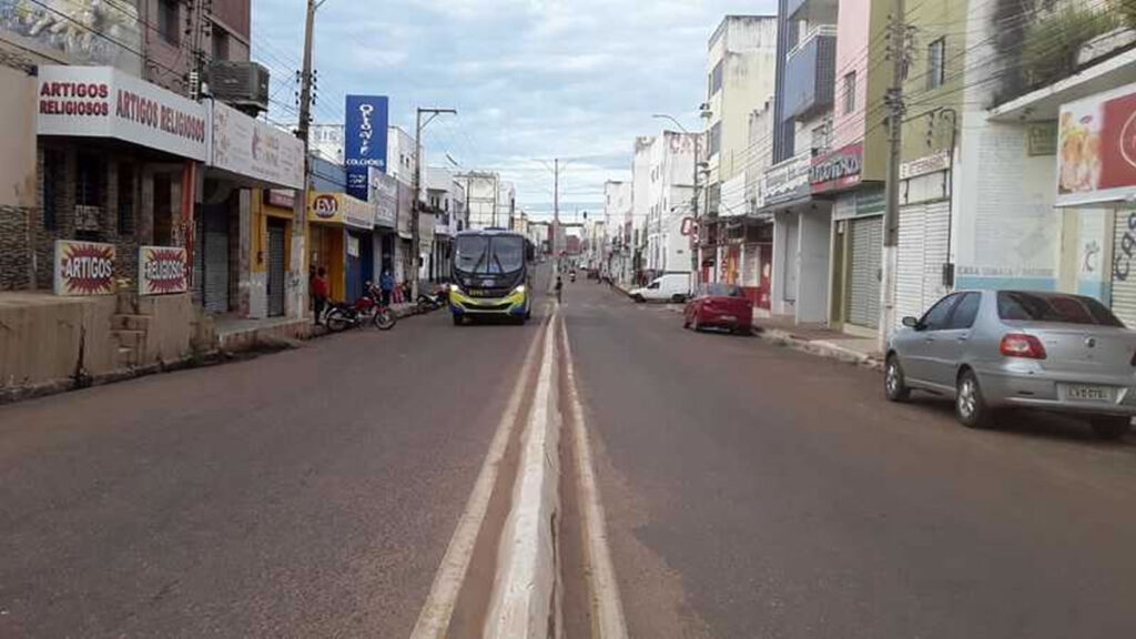 Avenida Getúlio Vargas em Picos