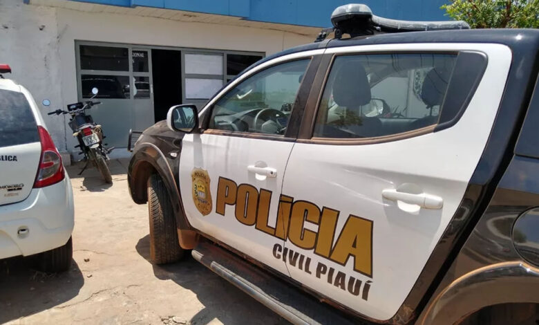 Polícia Civil de Picos — Foto: Antônio Rocha /TV Clube