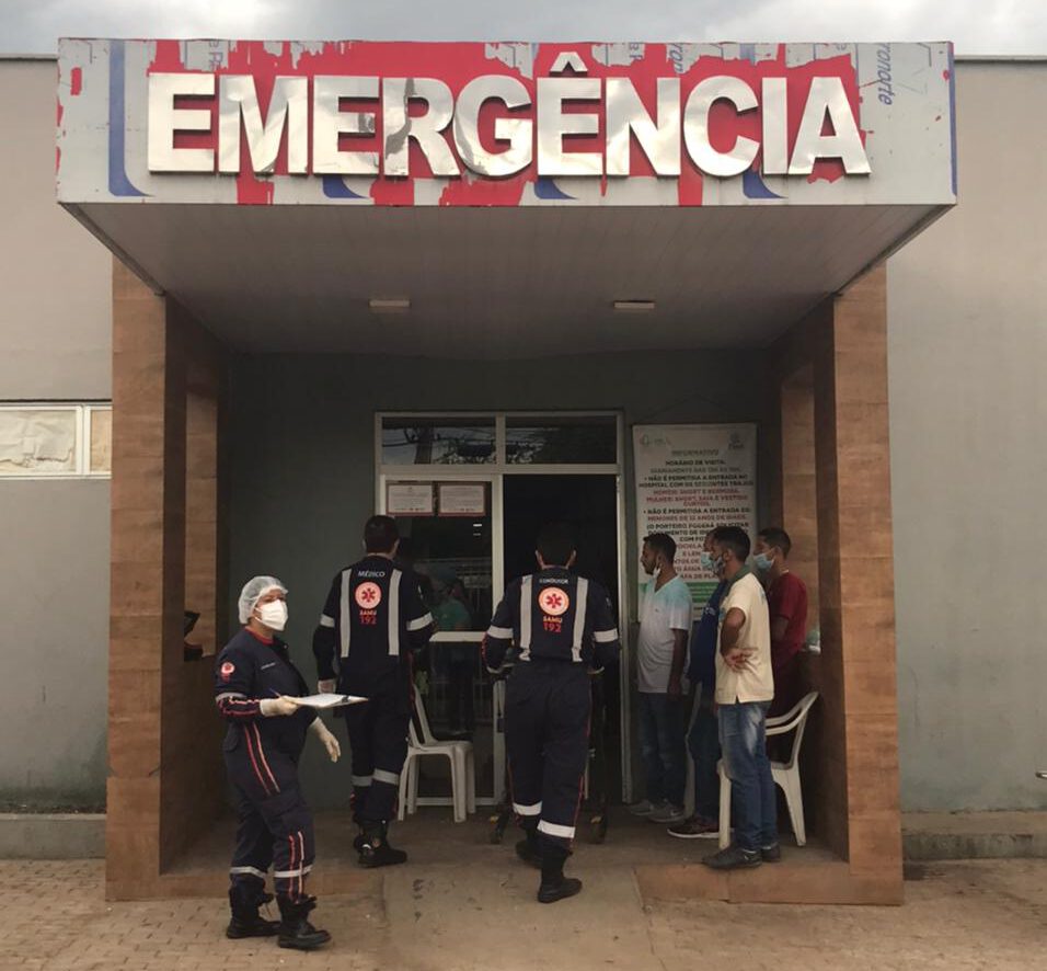 Vítima de acidente segue internada em estado grave