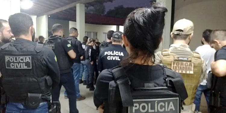 Operação Cerco Fechado da Polícia Civil. Foto: Divulgação