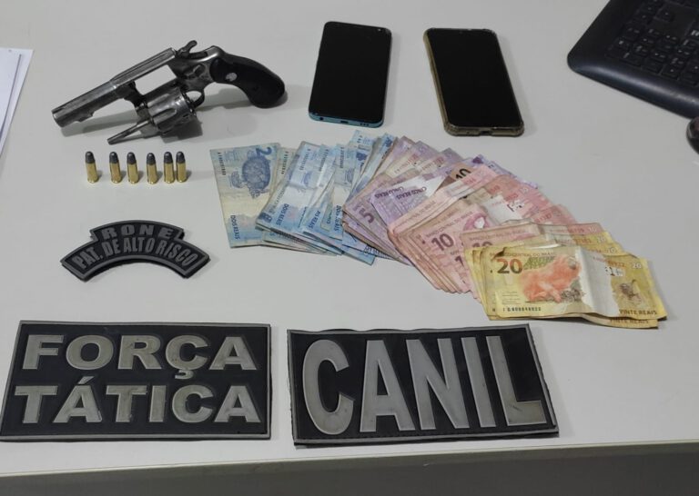 PM´s de Picos prendem em flagrante suspeito de uma série de assaltos na cidade