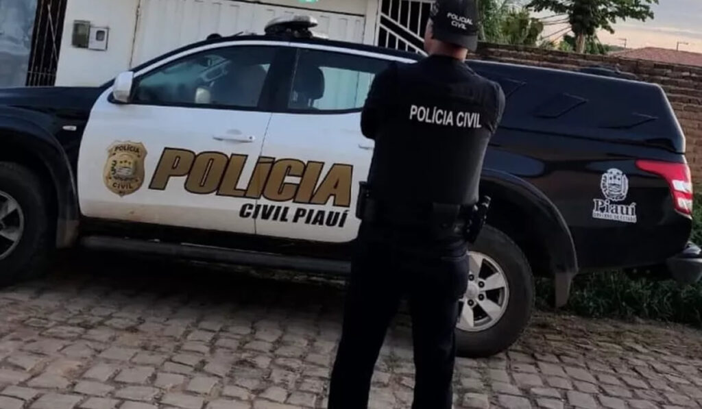 Polícia Civil em São Julião, no Piauí — Foto: Polícia Civil