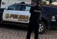 Polícia Civil em São Julião, no Piauí — Foto: Polícia Civil