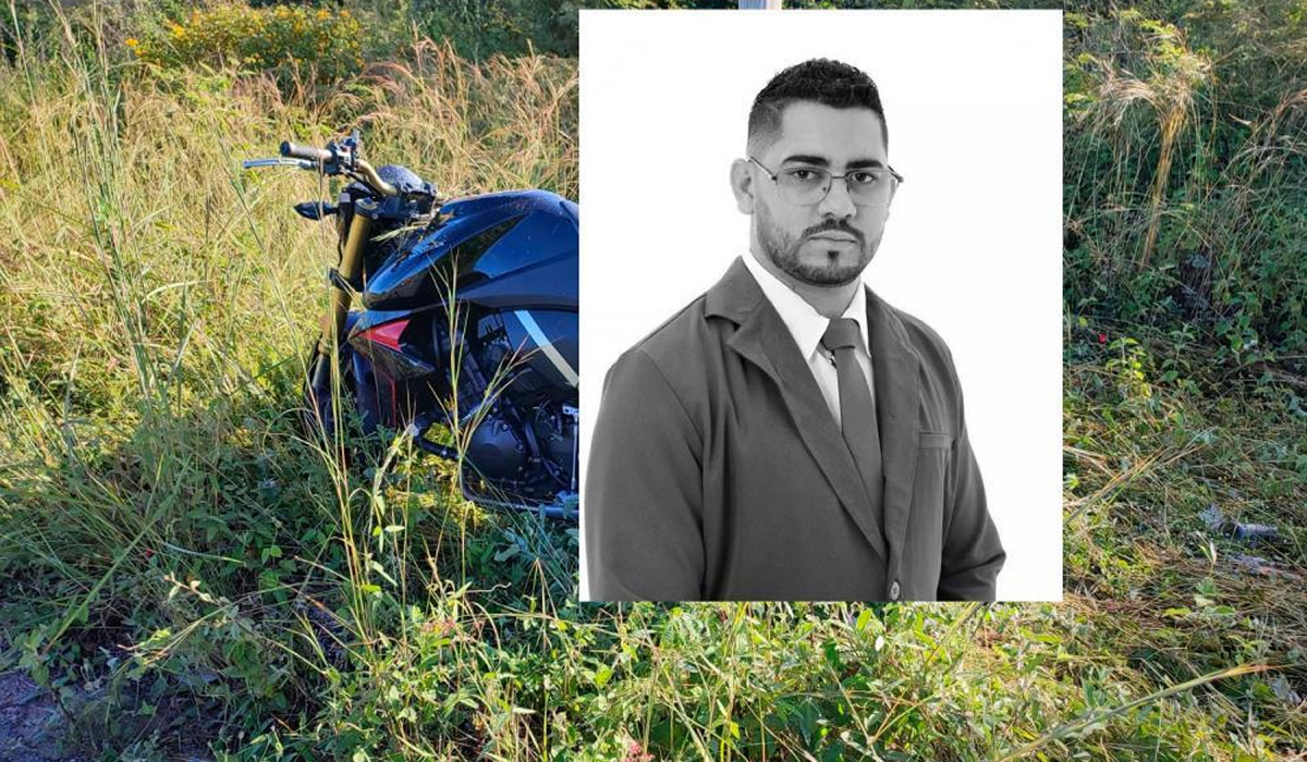 Empresário morre em grave acidente de moto em rodovia