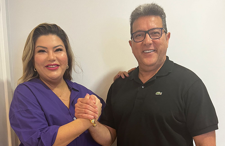 Samantha Cavalca anuncia coronel Viana na vice-presidência do PL