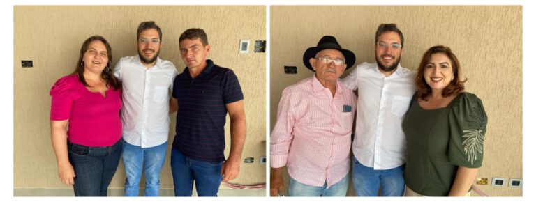 Lideranças políticas expressivas  de duas cidades aderem ao grupo político de Aldo Gil